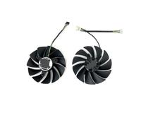 HFFOZMD Ventilador de refrigeración 88 mm y 12 V GA92S2U GFY09215M12SPA para Tarjeta gráfica Zotac Gaming RTX3050 RTX3060 RTX3060Ti Twin Edge(Black 2-Fan GF)