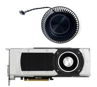 HFFOZMD Ventilador de refrigeración para Tarjeta gráfica NVIDIA GTX 980, 980TI, BFB0712HF 66 mm y 4 Pines. para, Titan