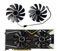 HFFOZMD Ventilador de Repuesto CF1010U12S para Tarjeta gráfica ASROCK RX5700 5700XT Challenger