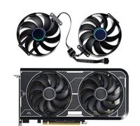 HFFOZMD Ventilador de Repuesto CF9010u12D para Tarjeta gráfica ASUS GeForce RTX3060ti 3070 Dual/SI OC(Left Fan)