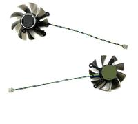 HFFOZMD Ventilador de Repuesto para Tarjeta gráfica ASUS GeForce GT720, 730, 740, 620, 630, 640, HD6570, HD6670, HD6750, R128015BU, FD8015H12D(4PIN Interface)