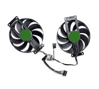 HFFOZMD Ventilador de Repuesto para Tarjeta gráfica ASUS GeForce RTX3050 3060 3060ti LHR Dual Mini OC V2 T129215SU PLA09215S12H(Silver)