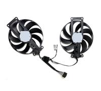 HFFOZMD Ventilador de Repuesto para Tarjeta gráfica ASUS GeForce RTX3050 3060 3060ti LHR Dual Mini OC V2 T129215SU PLA09215S12H(Green)