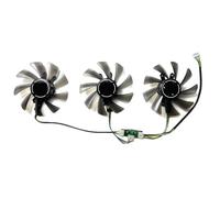 HFFOZMD Ventilador de Repuesto para Tarjeta gráfica GAINWARD GeForce GTX1060 1070 1070ti 1080 1080ti GAMESOUL(Set of Three Fans)