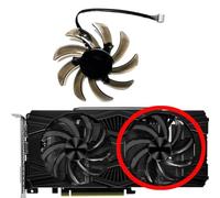HFFOZMD Ventilador de Repuesto para Tarjeta gráfica GAINWARD GeForce RTX2060, 2060S, 2070, GTX1660, 1660ti y 1660S Ghost/Storm, GA91S2U(Right Fan)