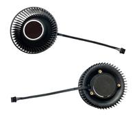 HFFOZMD Ventilador de Repuesto para Tarjeta gráfica LEADTEK GeForce RTX3060, 3070, 3080 y 3090 Hyper Brain(Line Approx 12.5cm)