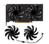 HFFOZMD Ventilador de Repuesto para Tarjeta gráfica POWERCOLOR RX 5700 XT, 6500XT, 6600, 6600XT, 5700XT, 6700, 6700XT Fighter Competitive versiGraphics
