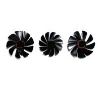HFFOZMD Ventilador de Repuesto para Tarjeta gráfica Sapphire Radeon RX5700 5700XT 8 GB para Nitro FDC10H12D9-C FD10015M12D(Set of Three Fans)