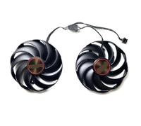 HFFOZMD Ventilador de Repuesto para Tarjeta gráfica Sapphire Radeon RX6600 6600XT 6650XT Pulse(A Pair of Fans)