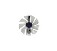 HFFOZMD Ventilador de Repuesto para Tarjeta gráfica Sapphire RX 5700 XT 8 GB Nitro, CF1015H12D, CF9010H12D, FD10015M12D y FDC10H12D9-C(White A-Fan CF1015)