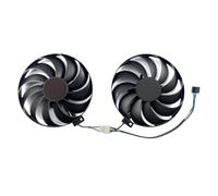 HFFOZMD Ventilador de Repuesto T129215SU FDC10U12S9-C 95 mm y 4 Pines para Tarjeta gráfica ASUS RX5500XT, 5600XT, 5700, 5700XT Dual EVO(A Pair of Fans)