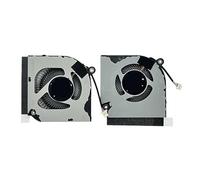 HFFOZMD Ventiladores de refrigeración para CPU y GPU para Acer Predator Helios 300 PH317-53 PH315-52 AN515-55 AN515-56 AN515-57 AN515-45 AN517-52 N20C1(Pair Fan)