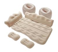 HFFTYU Cama Hinchable para Peugeot Traveller 2016-2025, Colchón Inflable para Coche de Viaje Camping, Colchoneta de Aire Ergonómica con Bomba Eléctrica,C