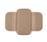 HFFTYU Cojín Reposabrazos Coche para Ford Tourneo Custom I L1/L2 Minivan 2012-2023 Funda Reposabrazos Central de Cuero Perforado Almohadilla Transpirable con Bolsillos Laterales,B