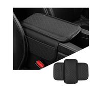 HFFTYU Cojín Reposabrazos Coche para Ford Tourneo Custom II L1 2023-2024 Funda Reposabrazos Central de Cuero Perforado Almohadilla Transpirable con Bolsillos Laterales,A