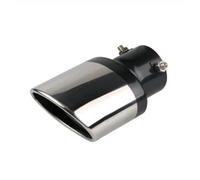 HFFTYU Cola de Escape Coche, para Audi A3 A4 A5 A6 A7 Q3 Q5 Q7 B8 B9 C7 C8 8V S3 S4 S5 2021-2025 Resistente Radiante Cola de Escape de Acero Inoxidable Punta Silenciador Modificación,B
