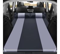 HFFTYU Colchón Coche Inflable, para Dacia Duster 3 2024 2025 Cómodo Duradero Cama Aire Portátil Viajes Grueso y Aterciopelado, Colchon Inflable Camping,Black and Gray