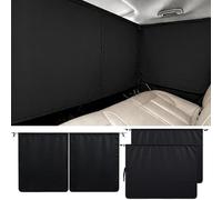 HFFTYU Cortina Divisoria para Seat Ateca/Ibiza IV/Ibiza V/Leon MK4/Cupra Formentor Cortinas de Privacidad Coche Separador Cabina Opaco Parasol Protector para Camping Viaje,A