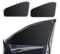 HFFTYU Parasol Coche Magnético para Benz GLA X156 H247 2014-2025, Cortinillas Ventana Lateral con Protección UV, Bloqueador Solar Opaco y Plegable,Front 2PCS
