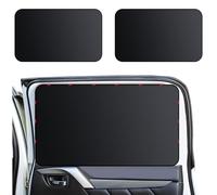 HFFTYU Parasol Coche Magnético para Peugeot 2008/E-2008 2020-2026, Cortinillas Ventana Lateral con Protección UV, Bloqueador Solar Opaco y Plegable,Rear 2PCS