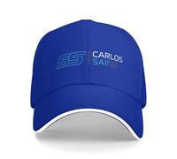 HFGAASSH Gorra de béisbol Williams Racing Team F1 Casual Carlos Sainz Gorras de sándwich Gorras de poliéster de Estilo Unisex Sombrero al Aire Libre Regalos Deportivos de Vacaciones