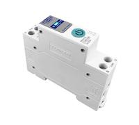 HFGDRH Electric Interruptor Diferencial, Interruptor Inteligente WiFi de 63 A, medidor de energía, monitorización de Kwh, disyuntor, Temporizador, relé MCB, Tuya Smartlife 1P+N(TOB9S-63M Metering)