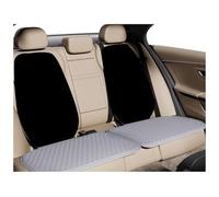 HFGDRH Fundas Asiento Delantero Coche, Cojín de Asiento Coche Verano con Gel Transpirable, Fundas 3D Nido Abeja, Seda fría, Antideslizante, Accesorio for Silla(1Pcs Grey Rear Pad)