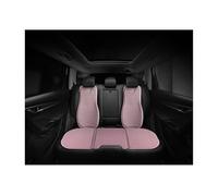 HFGDRH Fundas Asiento Delantero Coche, Cojín De Gel For Asiento Coche, Transpirable, Verano, con Diseño Panal, Silla Oficina, Sentarse Durante Largos Periodos(1 Rear Seat Pink)