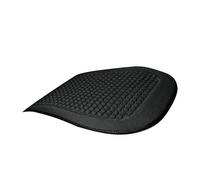 HFGDRH Fundas Asiento Delantero Coche, Funda De Asiento Automóvil Universal con Masajeador Golpes, Cojín Refrescante For Clima Frío(Black Front Seat)