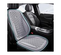 HFGDRH Fundas Asiento Delantero Coche, Fundas Universales For Asientos De Coche, Diseño Convexo 3D, Transpirables, Duraderas, con Cojín, Resistentes Al Sudor, Accesorios Interiores(Grey 1 Set Front)