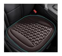 HFGDRH Fundas Asiento Delantero Coche, Fundas Universales For Asientos De Coche, Diseño Convexo 3D, Transpirables, Duraderas, con Cojín, Resistentes Al Sudor, Accesorios Interiores(Brown Seat Pad)