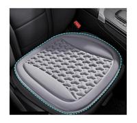 HFGDRH Fundas Asiento Delantero Coche, Fundas Universales For Asientos De Coche, Diseño Convexo 3D, Transpirables, Duraderas, con Cojín, Resistentes Al Sudor, Accesorios Interiores(Grey Seat Pad)