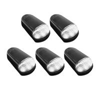 HFGDRH Luces Marcado Cabina,LED Techo Carro Luces Solares For Cabina, Marcador De Techo, 16 LED, F150, Uso Apto Para Dodge RAM, Lámpara For Camioneta, Luz For Coche(5pcs white light)