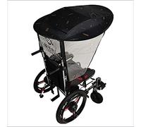 HFGN Paraguas Eléctrico Universal For Silla De Ruedas, Toldo Ajustable For Exteriores, Parasol, Cubierta For Lluvia, For La Mayoría De Sillas De Ruedas