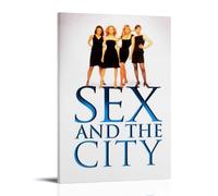 HFGPBVjk Póster de arte de Sex And The City Movie Performer Pintura Decorativa Lienzo Arte de Pared Salón Póster Dormitorio Pintura 08 x 12 pulgadas (20 x 30 cm)