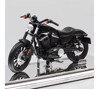 HFJFDQ Escalas 1:18 para H&Arley Sportster Iron 883 2014 Diecasts Y Modelos De Vehículos De Juguete Motocicleta Bicicleta Juguete Miniaturas Hobby Regalo para Niños
