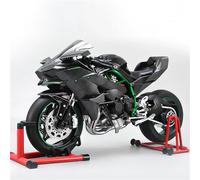 HFJFDQ Modelo De Motocicleta De Metal De Aleación Dinámica con Pulverizador Y Arranque para K&awasaki H2R 1:6 Caja Regalo De Cumpleaños con Sonido Y Luz para Novio