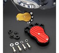 HFJFDQ Para Monkey 125 Accesorios De Modificación MSX125 GROM Dax 125 Cubierta DE Aluminio para Pedal DE Freno DE PIE Grande