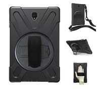 Hfly - Carcasa para Samsung Galaxy Tab S4 10.5 SM-T830, Resistente con asa de rotación de 360 Grados y Correa para el Hombro
