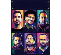 Hfmquisutron Rompecabezas De Madera 1000 Piezas Linkin.Park Band Póster para Adultos Juguetes Educativos Puzzles Fz83Lw