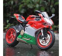 HFMXZHI Modelo a Escala de Moto 1:12 para Ducati Panigale 1199 Colección De Regalos De Cumpleaños Modelo De Motocicleta De Metal Fundido A Presión