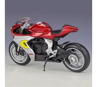 HFMXZHI Modelo a Escala de Moto 1:12 para MV Agusta 2022 Superveloce Ago, Simulación De Motocicleta, Modelo Fundido A Presión, Colección, Regalo para (with Box)
