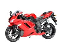 HFMXZHI Modelo a Escala de Moto Adornos De Aleación 1:12 para Kawasaki para Ninja ZX-6R Juguetes Colección En Miniatura, Regalo Cumpleaños Moto Fundición A Presión