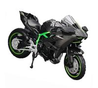 HFMXZHI Modelo a Escala de Moto Adornos De Colección En Miniatura, Regalos Modelo Motocicleta Juguetes Aleación, 1/18 para Kawasaki H2R