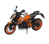 HFMXZHI Modelo a Escala de Moto Adornos De Escritorio para Computadora 1:12 para 1290 para Super para Duke R Juguetes Maqueta Motocicleta, Regalo Cumpleaños(Orange)