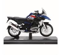HFMXZHI Modelo a Escala de Moto Adornos De Escritorio para Computadora 1/18 para BMW 1200GS Colección En Miniatura Maqueta Motocicleta Coche Juguete, Regalo Cumpleaños