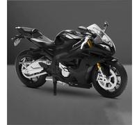 HFMXZHI Modelo a Escala de Moto Adornos De Escritorio para Computadora A Escala 1/12 para La Colección Maquetas Motocicletas para BMW S1000 RR, Regalo Coche Juguete(Nero)