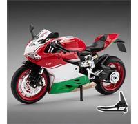 HFMXZHI Modelo a Escala de Moto Adornos De Juguete para Maquetas Motocicleta 1:9 para Ducati 1199 Panigale R, Aleación Metálica para Ordenador Escritorio(Vert)