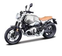 HFMXZHI Modelo a Escala de Moto Adornos para Computadora De Escritorio Juguetes Motocicleta 1:12 para BMW T Scrambler Modelo Aleación Fundición A Presión Coleccionable
