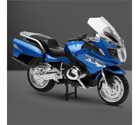 HFMXZHI Modelo a Escala de Moto Adornos para Computadora De Escritorio Juguetes Y Regalos Cumpleaños 1:12 para BMW R1250RT Modelo Motocicleta(BLU)